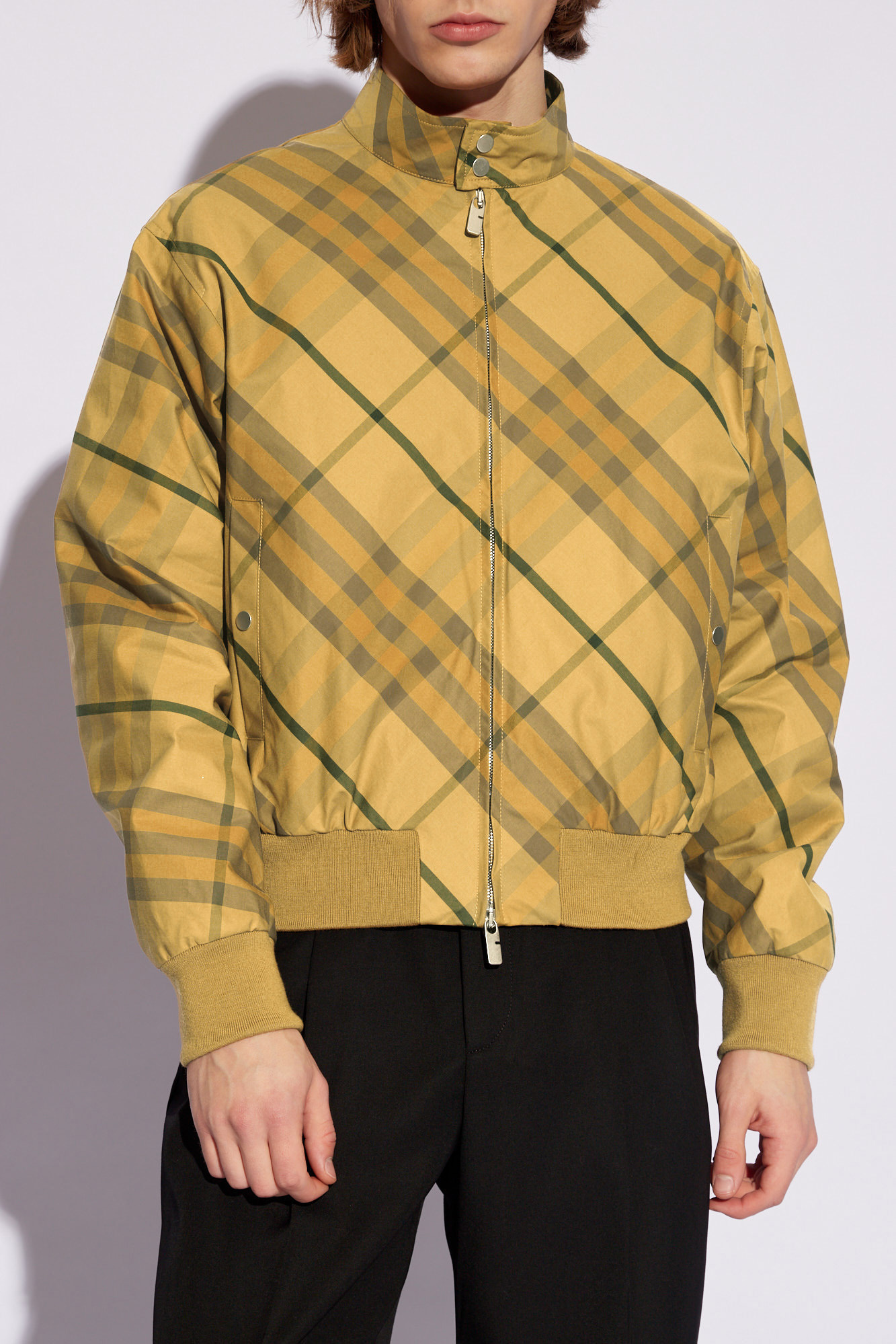 Burberry jacket store mens yellow